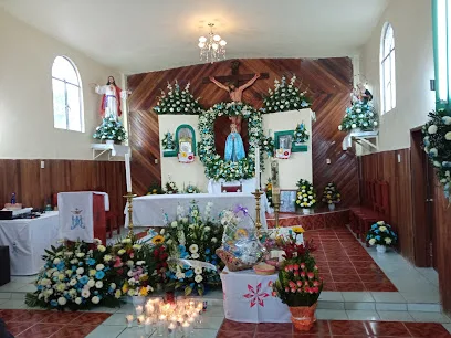 Templo de Nuestra Señora de Lourdes Derramadero de Enmedio - El Lindero - Guanajuato - México