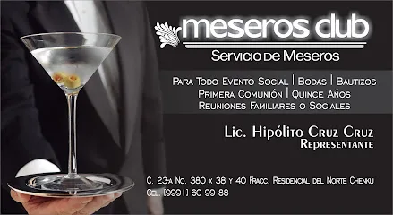 Meseros Club - Mérida - Yucatán - México