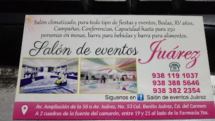 Salon de eventos Juarez ciudad del Carmen - Cd del Carmen - Campeche - México