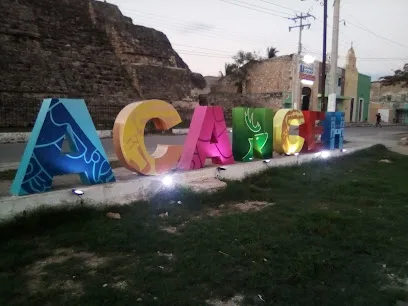 Letras de Acanceh - Acanceh - Yucatán - México