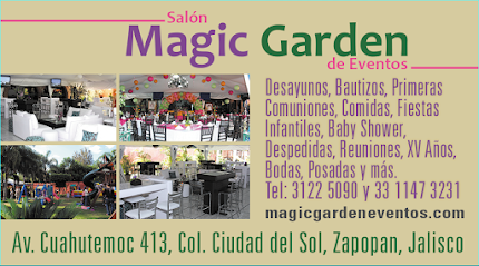Magic Garden Eventos - Zapopan - Jalisco - México