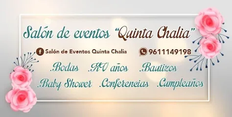 Salón de Eventos Quinta Chalia - Copoya - Chiapas - México
