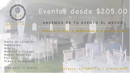 Jardin de Eventos T&F Cousine Gourmet - Santiago Teyahualco - Estado de México - México