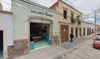 Billares ¨Correa¨ - Jerez de García Salinas - Zacatecas - México